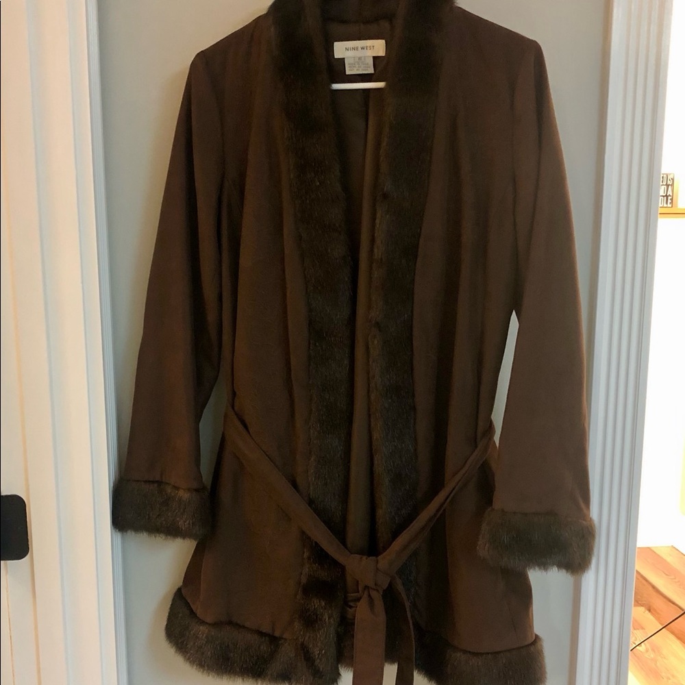 Ladies Chocolate Brown Winter coat
